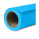 Savage Seamless Paper Photography Backdrop - Color #31 Blue Jay, Size 26 Inches Wide x 36 Feet Long,
