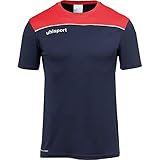 uhlsport Kempa Kempa Herren T-Shirt Offense 23, Marine/rot/weiß, XXL, 100221410 Kempa Kempa Herren T-Shirt Offense 23, Marine/rot/weiß, XXL, 100221410