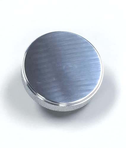 Hot Rod Polished Billet Aluminum Round 16 Lb Radiator Cap #TOP3