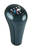  Original BMW Schaltknopf/Schaltknauf Leder/M Plakette/5-Gang Schwarz 5er E39 25112229183