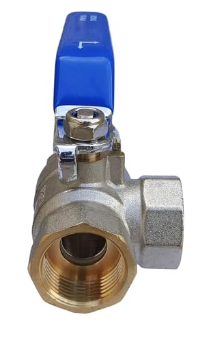 Image of ESEKSAFAR L-Port Water Flow Female (3 /4 inch inch BSP Thread ball valve)