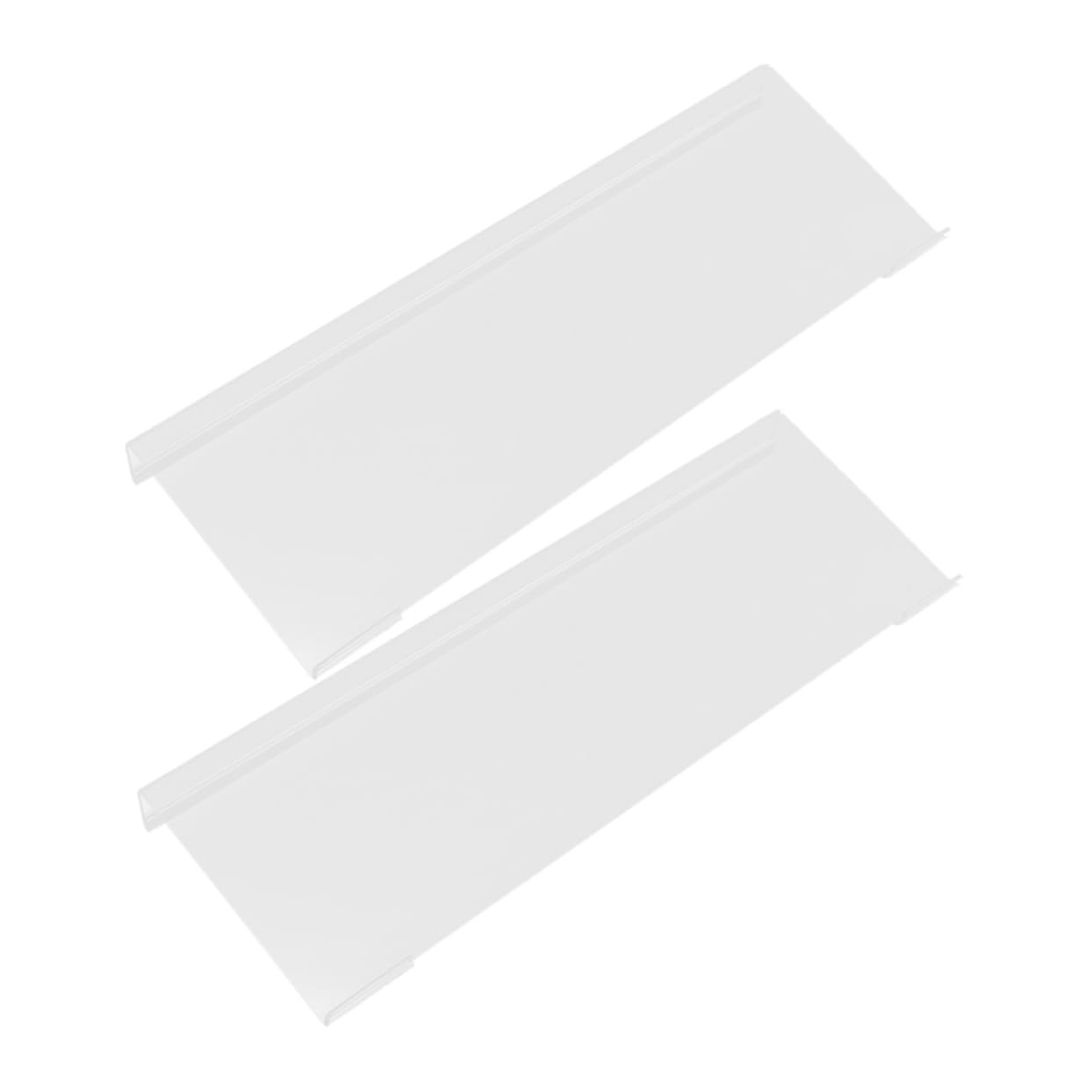 OSALADI 2Pcs Transparent Acrylic Tilted Keyboard Stand Ergonomic Keyboard Holder for Desk Non Slip Design Computer Supplies for Office and Home Setup