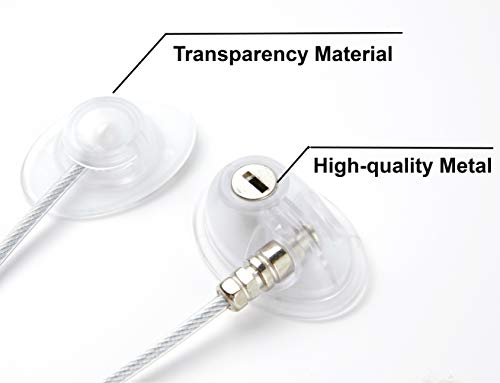 FIGEPO Refrigerator Lock Combination Transparency Fridge Lock Freezer Child Safety Lock Door Lock with Strong Adhesive 2 Pack Pink