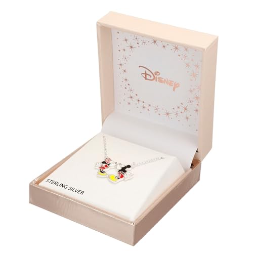 Collier enfant Disney argent sterling sans gemme, bijou anti-accroche