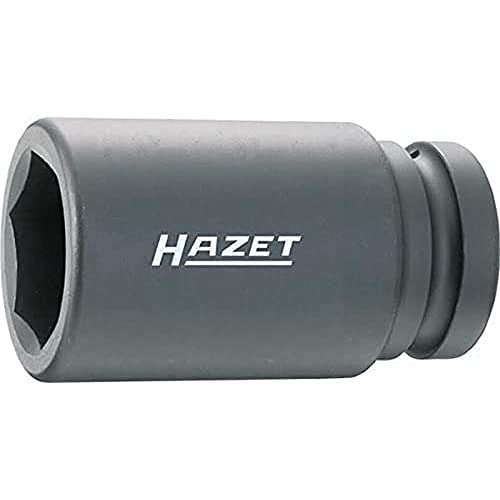 Hazet 1100Slg-36 Inserto Chiave a Bussola per Avvitatori ad Impulso Esagonale, Nero, Attacco Quadro, Cavo, 25 mm 1 Pollice