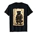 Black Pug Samurai Art Japanese Vintage T-Shirt