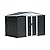 Outdoor Storage Garden Bike Shed 8X6 Feet Apex Roof Dark Grey with Aluminum Alloy Frame and Sliding Door
