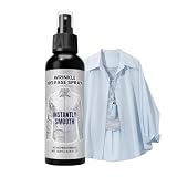 Spray Antipiega Vestiti, 120 Ml Agente Rapido Lisciante Per, Rimuove Le Stropicciature Senza Stirare, Spray Levigante Per Vestiti Stropicciati, Per T-Shirt Top Gonne Completi Abiti