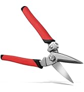 Heavy Duty Industrial Scissors,8'' Heavy Duty Carpet Shears,Built in Spring,Utility Cardboard Mul...