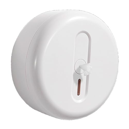 Soporte de papel higiénico de pared de plástico con extracción central 2