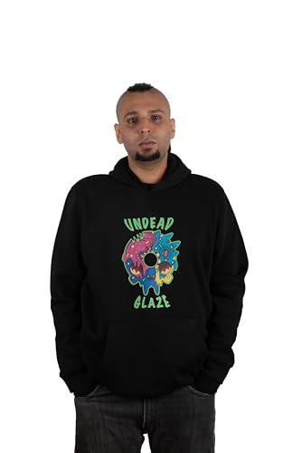 Image of Hoodie for Men Graphic Printed Hoodies Tracksuit Pullover Sweatshirt for Women Men Undead Glaze