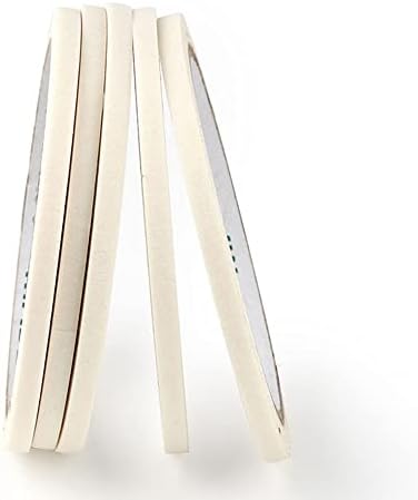 5 Pcs Nail Art Tips Guide Tapes Striping Line Sticker, 0.5cm Nail Art Adhesive Tapes Stickers, Strong Sticky Glue Tape Creative DIY Design Nail Sticker French Style Manicure Tool