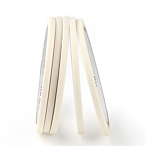 5 Pcs Nail Art Tips Guide Tapes Striping Line Sticker, 0.5Cm Nail Art Adhesive Tapes Stickers, Strong Sticky Glue Tape Creative Diy Design Nail Sticker French Style Manicure Tool #TOP27