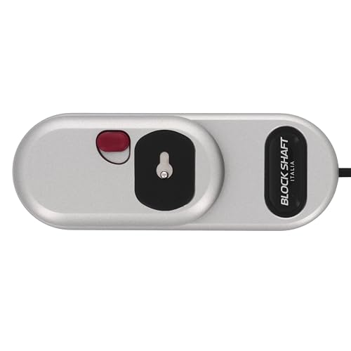 BLOCK SHAFT Gatelock Pro Simple - Serrure Antivol de très Haute Sécurité pour Véhicules Utilitaires, Verrouillage Mixte, Alliage Spécial Inoxydable