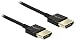 Produktbild DeLock Kabel High Speed HDMI mit Ethernet - HDMI-A Stecker > HDMI-A Stecker 3D 4K 1 m Slim Premium