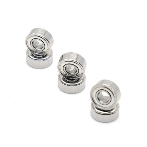 Roulement à billes ABEC-7 MR74ZZ 4x7x2,5 mm miniature en acier pour micro moteur