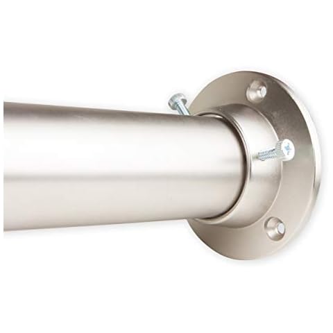 Rod Desyne 1.5" Adjustable Closet Rod with Socket Set Cover