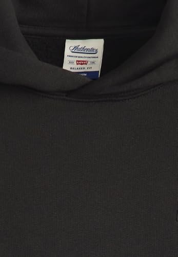 Levi's Para Hombre. A8435-0019 Sudadera Con Capucha Authentic Negro (M), Casual, AlgodóN - 6