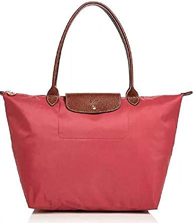 Longchamp Le pliage Fig Pink Medium Shoulder bag Handbag New
