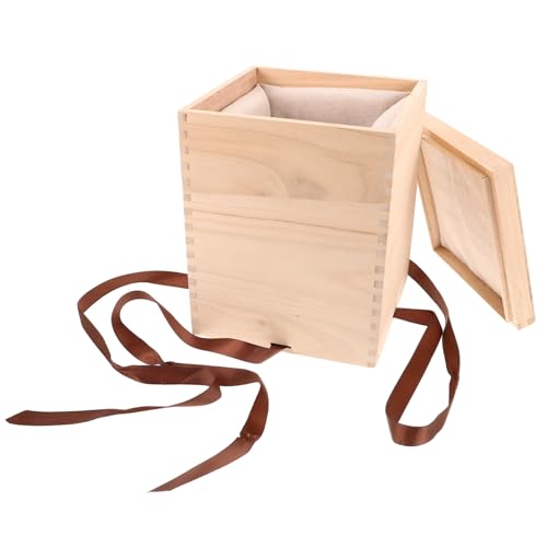 STOBAZA Coffret Bois Pour Tasse à Thé Coffret Rétro Pour Rangement Bois Pour Présentation Pour Protection