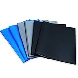 ✔️ TAMAÑO - 31.5cm x 24cm (Adecuado para papel A4 e incluye 20 fundas de plástico).