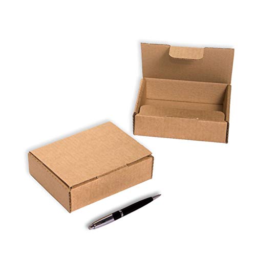 Pack 50 cajas para envíos 155x125x045mm. Caja automontable. Caja cartón Kraft. Montaje muy fácil y sencillo.Apta para envíos postales. Ultraresistentes