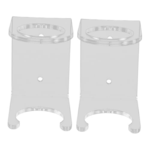 HANABASS Wall Mount Stand Acrylic Bat Rack Display Shelf for Autographed Bats Wall Holder