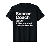 Soccer Coach Definition Sports School Instructor Trainer T-Shirt