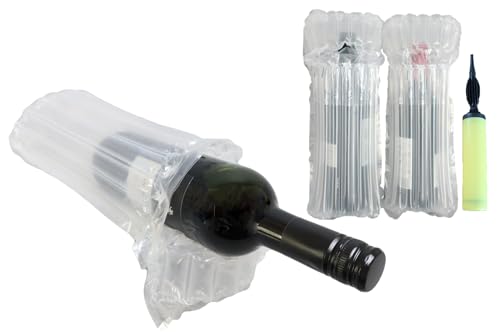 【新改良】ワイン梱包用エアー緩衝材 エアマッスル エアパッキン エアクッション材 衝撃吸収 梱包 包装 緩...