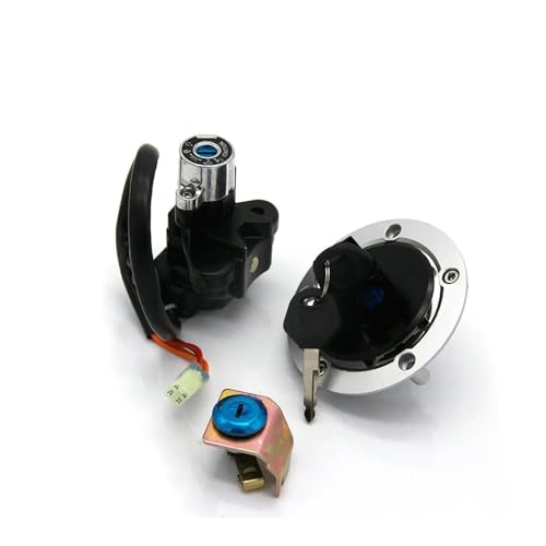 Kit de llave de bloqueo de tapa de combustible y encendido para moto Suzuki SV650 y SV1000