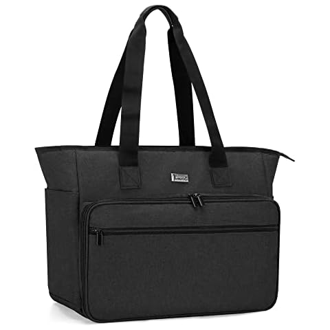Trunab Utility Teacher Tote Bag, Portable Teacher Bag for Women for Work with Multiple Pockets and Fits 15.6’’ Laptop, Ideal for Work, School, Office, Business Cover