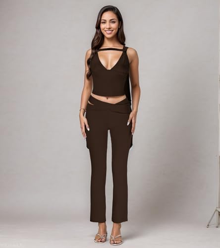 Image of Jigfar Women Sexy Elegant Bodycon Jumpsuit Going Out Romper Birthday Party Club Night Outfits
