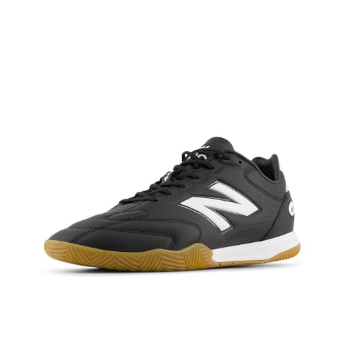 New Balance Unisex-Adult 442 PRO in V3 Soccer Shoe, Black 100/Nb 103 White, Men 11 / Women 12.5 - image 1