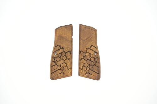 Deep Grips Brand - Mangos de nogal compatibles con Browning MK3