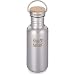 Klean Kanteen Reflect - Botella de agua con tapa de bambú cepillada, 532 ml