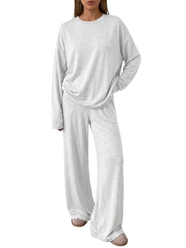 Trendy Queen Womens 2 Piece Lounge Sets Airport Travel Fashion Loungewear Fall Outfits Matching Sweatsuits