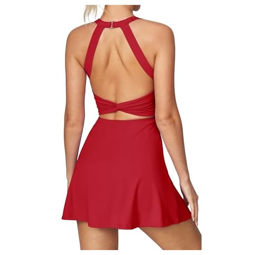 Heathyoga Women's Cutout Tennis Dress