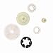 6 Pcs Car Window Glasses Motor Gear Kit Metal Replacement for Easy Installation