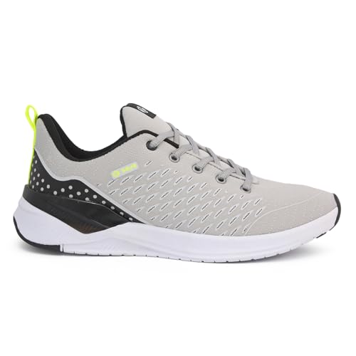 Kit Tênis Esportivo It Shoes Masculino + Relógio Digital (Cinza/Preto, BR, Adulto, Numérico, 39)