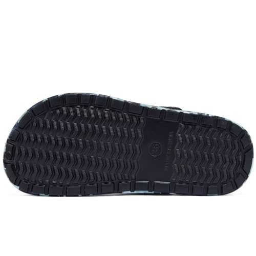 Image of Kids Boys&Girls Black Camouflage Clogs Children's Beach Shoes Classic Marbled Tie Dye Clog Little Kid