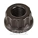 ARP 301-8312 Black Oxide Nut (10mm x 1.25 12 Point), 1 Pack