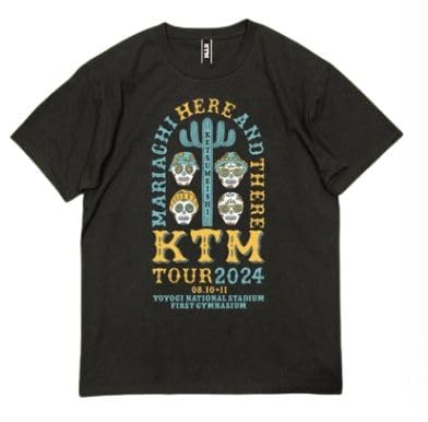 Amazon.co.jp: ケツメイシ KTM TOUR 2024 YOYOGI Tシャツ/BLACK「XL