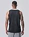 Liberty Imports Reversible Men's Mesh Athletic Basketball Jersey Single for Team Scrimmage (Black/White, Large)