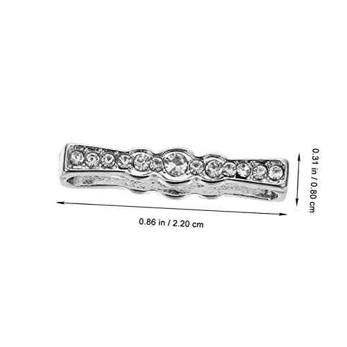 Dijes para correa de reloj Uonlytech de aleación para lucir en la oficina y eventos 4