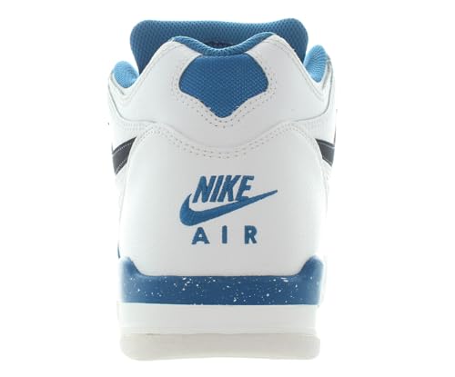 Nike Nike Air Flight 89 Mens Shoes Size 11.5, Color: White/Dark Obsidian-White
