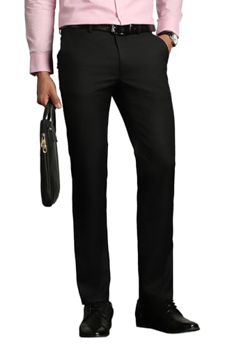 Van Heusen Men's Fashion Formal Mid Rise Slim Fit Premium Formal ...