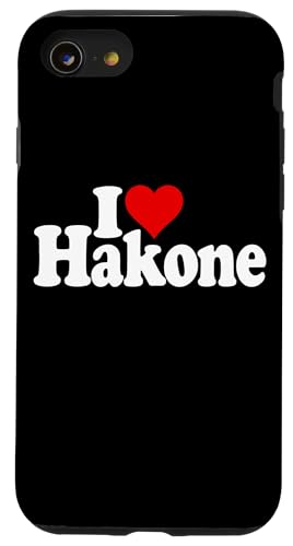 I LOVE HEART HAKONE JAPAN �_�ސ쌧 �X�}�z�P�[�X iPhone SE (2020) / 7 / 8 �p