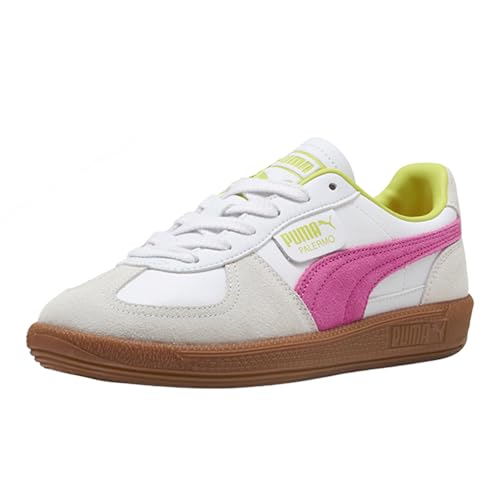 PUMA PUMA Womens Palermo Leather Lace Up Sneakers Shoes Casual - White - Size 10 M