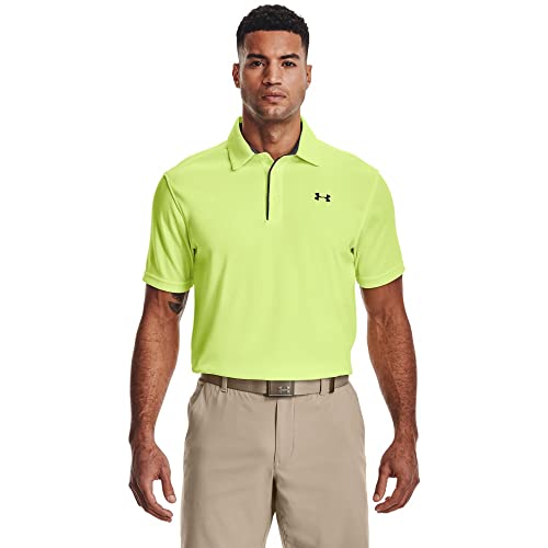 Image of Under Armour Men's Polyester Solid Tech Polo | T-Shirt | 1290140-001