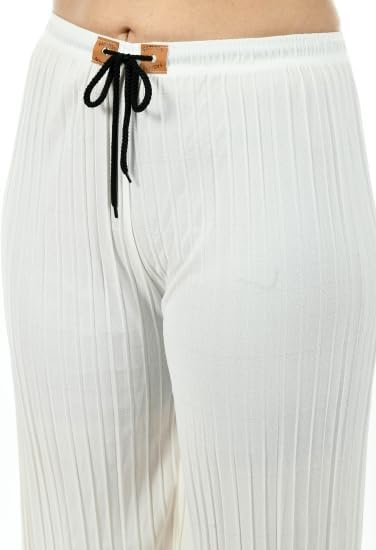 Image of Women's Lycra Palazzo - Stretchable & Comfortable | Premium Fabric | Stylish Free Size Bottom Wear for Casual, Office & Party Outfits